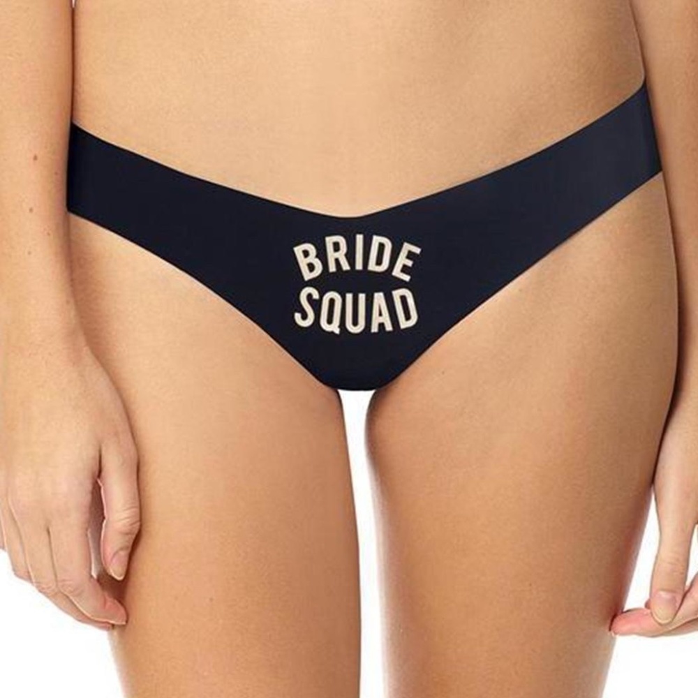 NEW Commando Raw Cut 'Bride Squad' Thong